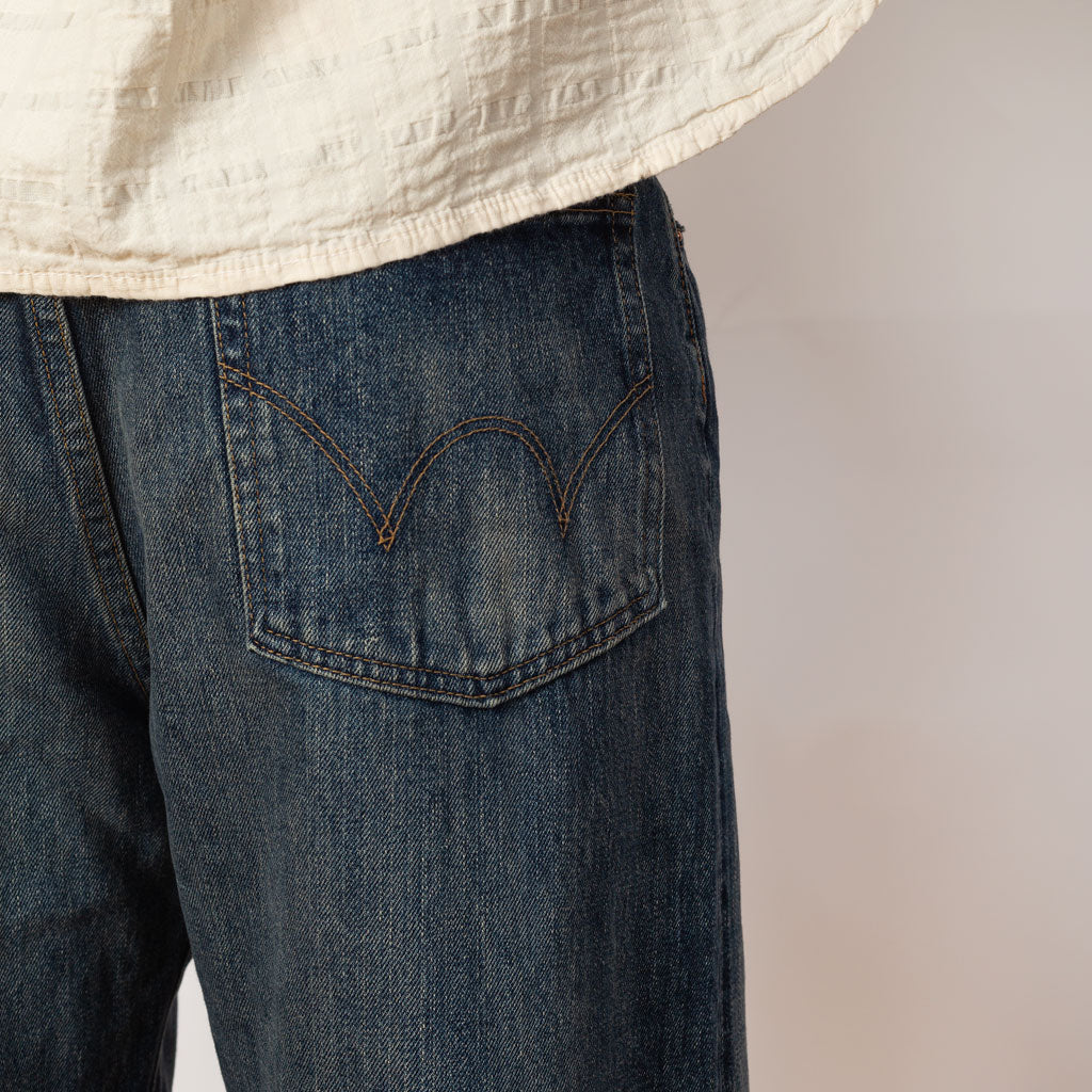 Loose Fit - 14oz Kurabo Mid Dark Used