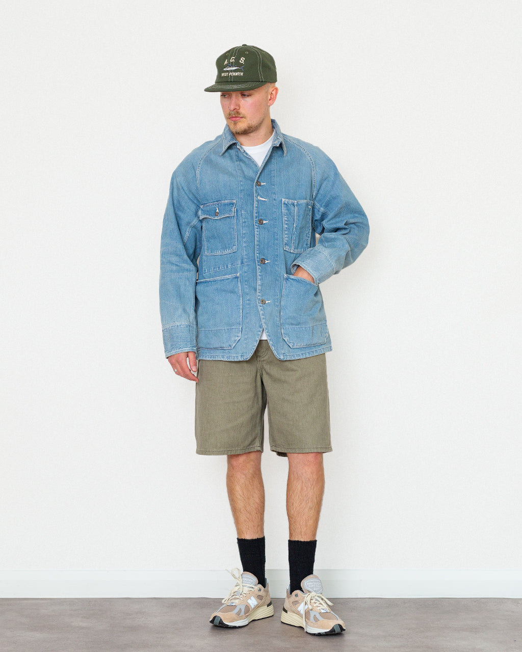 12oz Denim Cactus Coverall  - Midtone