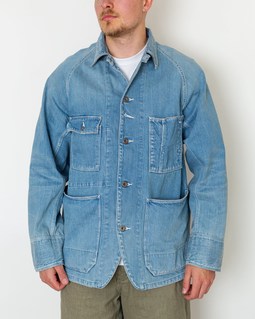 12oz Denim Cactus Coverall  - Midtone