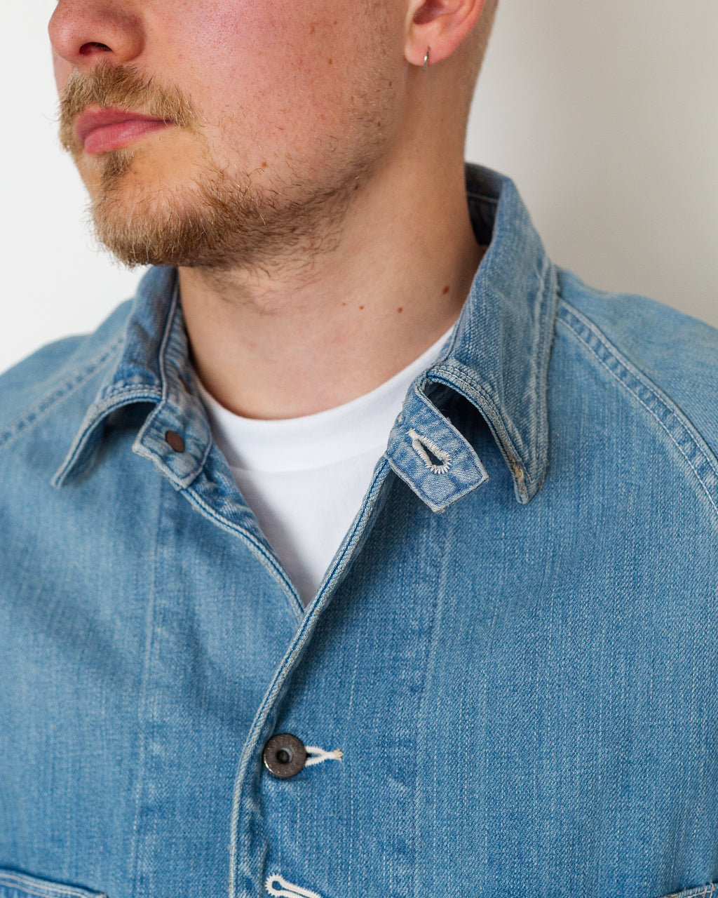 12oz Denim Cactus Coverall  - Midtone