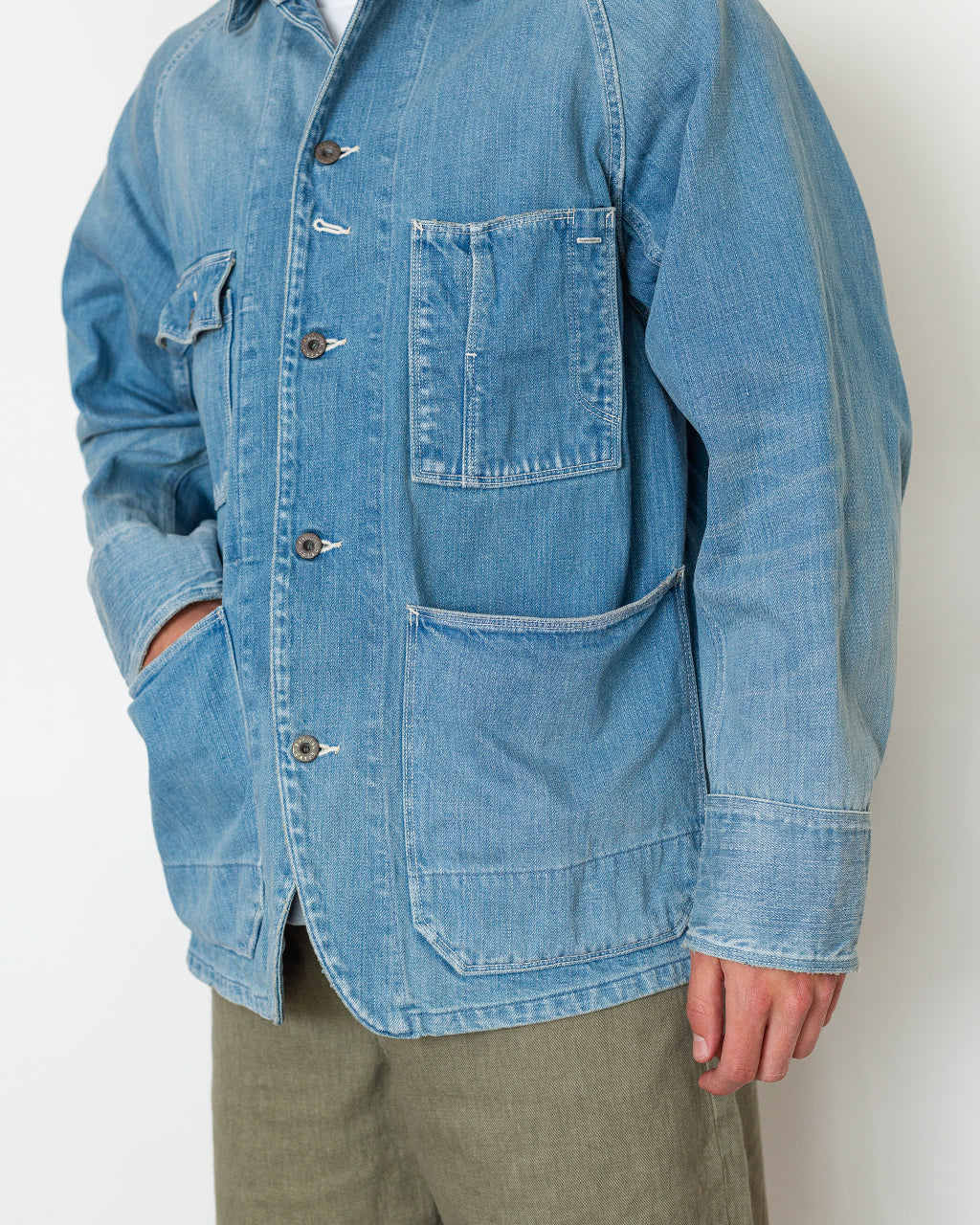 12oz Denim Cactus Coverall  - Midtone