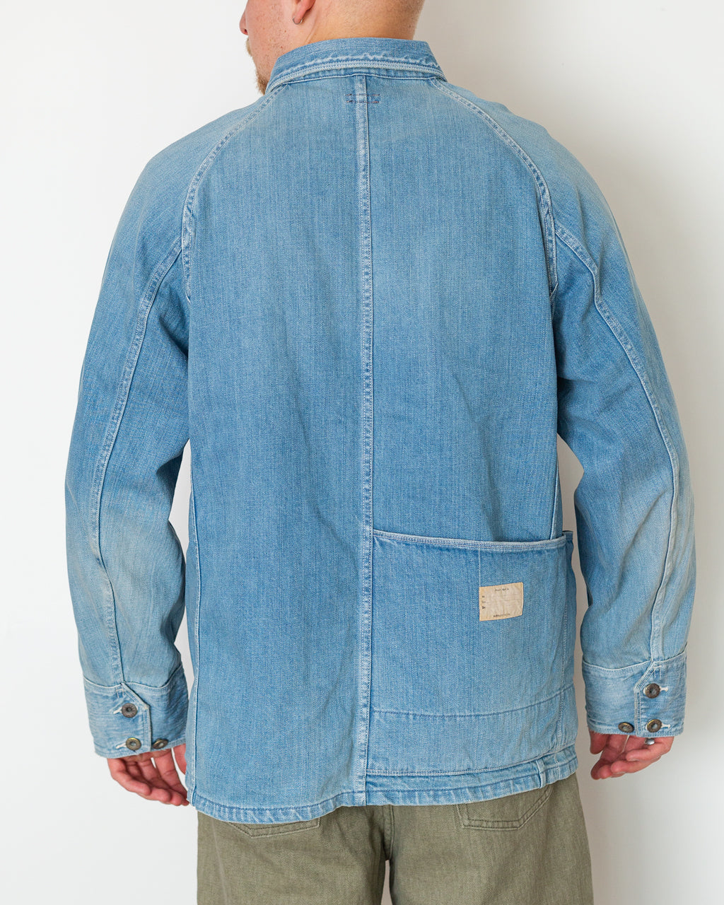 12oz Denim Cactus Coverall - Midtone | Kapital | Peggs & son.