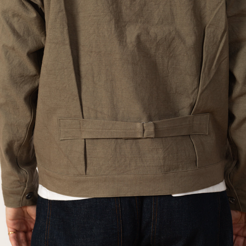 Buckle Backed Jacket - Beige