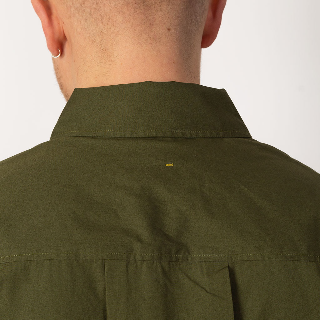 Half Zip Pull On Shirt - Grass