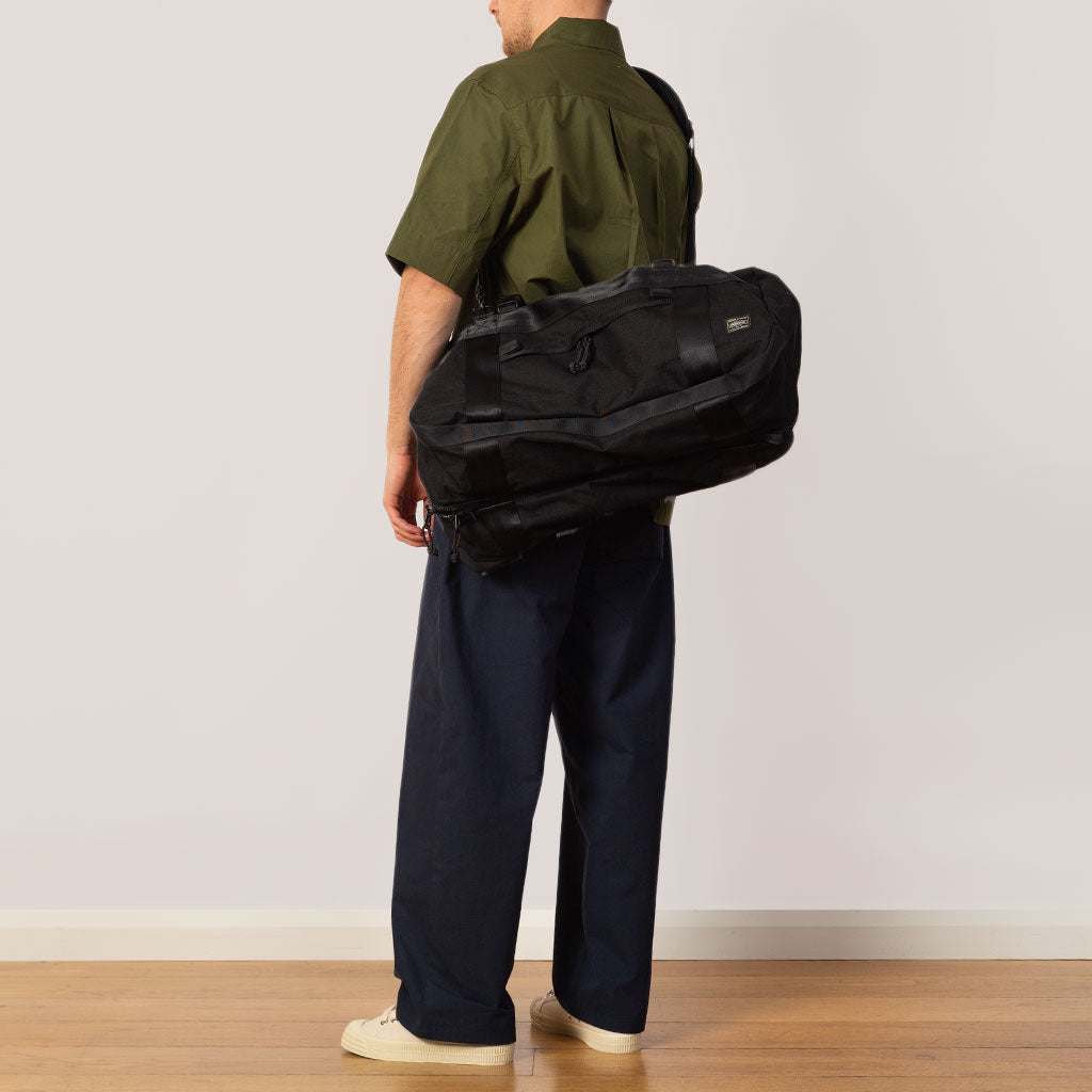 Booth Pack 3 Way Duffle Bag (M) - Black