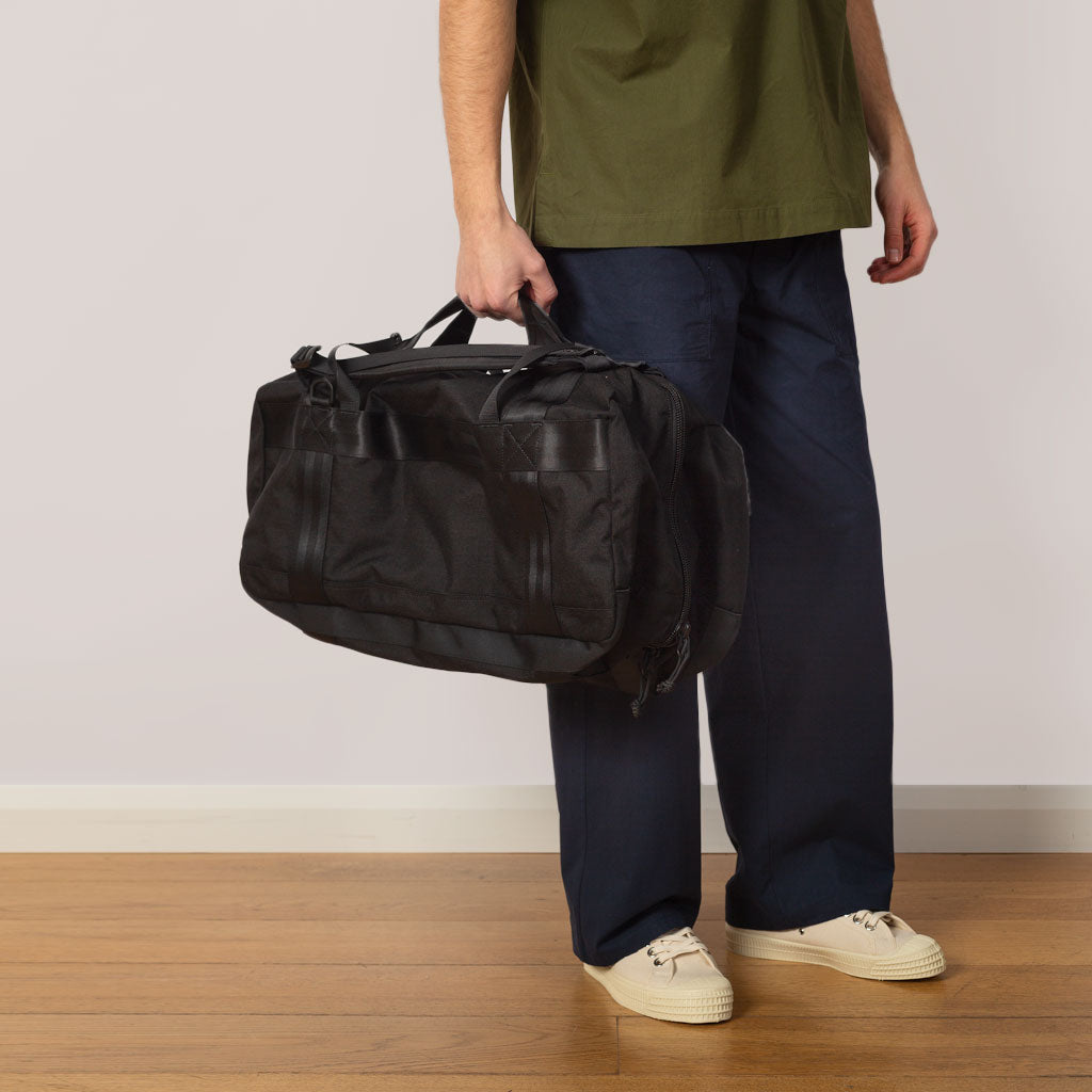 Booth Pack 3 Way Duffle Bag (M) - Black