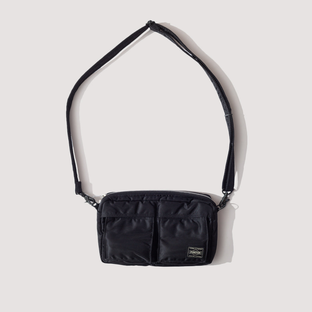 Tanker Shoulder Bag Black Porter Yoshida Peggs