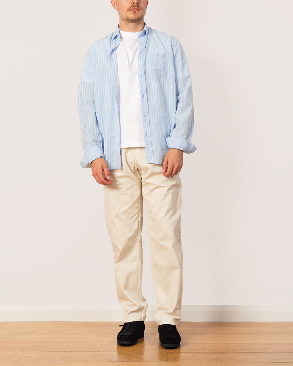 Another Shirt 1.0 - Sky Blue Stripe