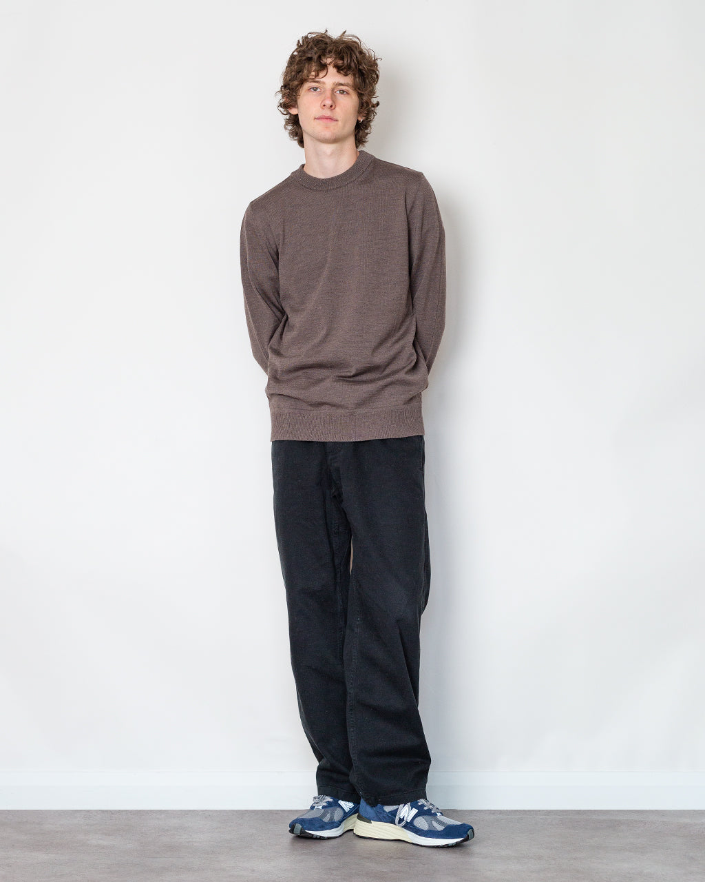Solo Crewneck - Terra Magma Brown