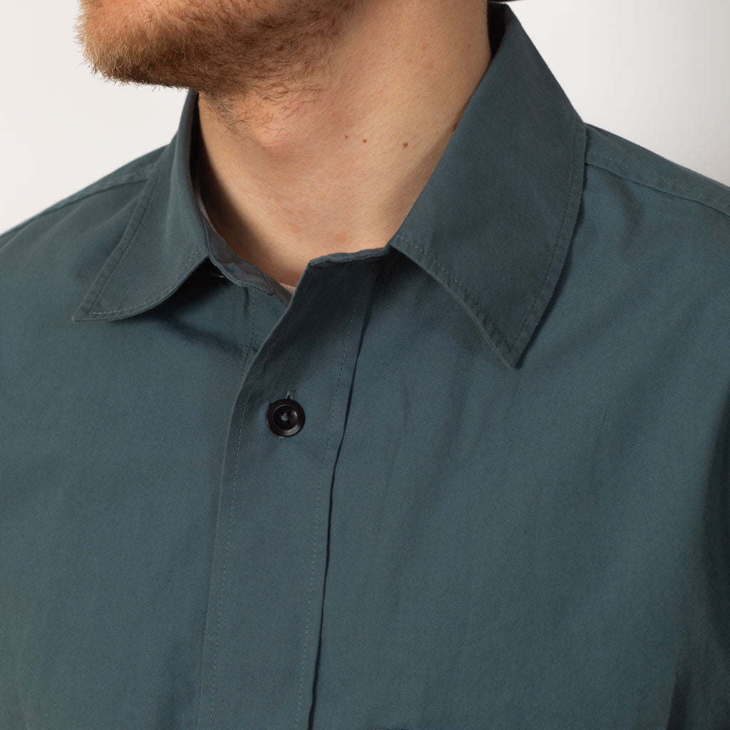 Coverall Shirt - Mineral Blue