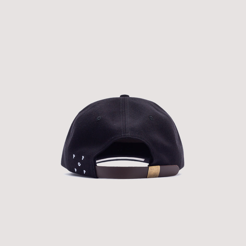 O 6 Panel Cap - Black