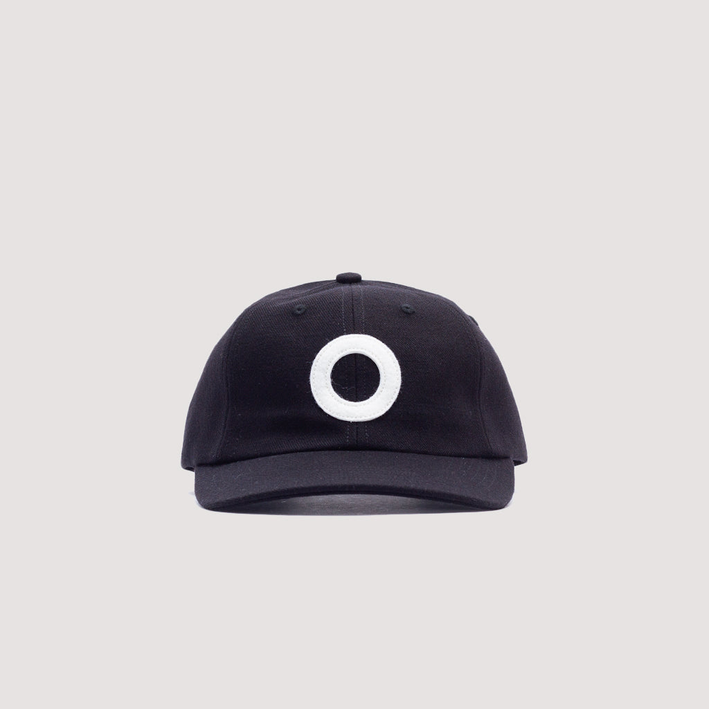 O 6 Panel Cap - Black