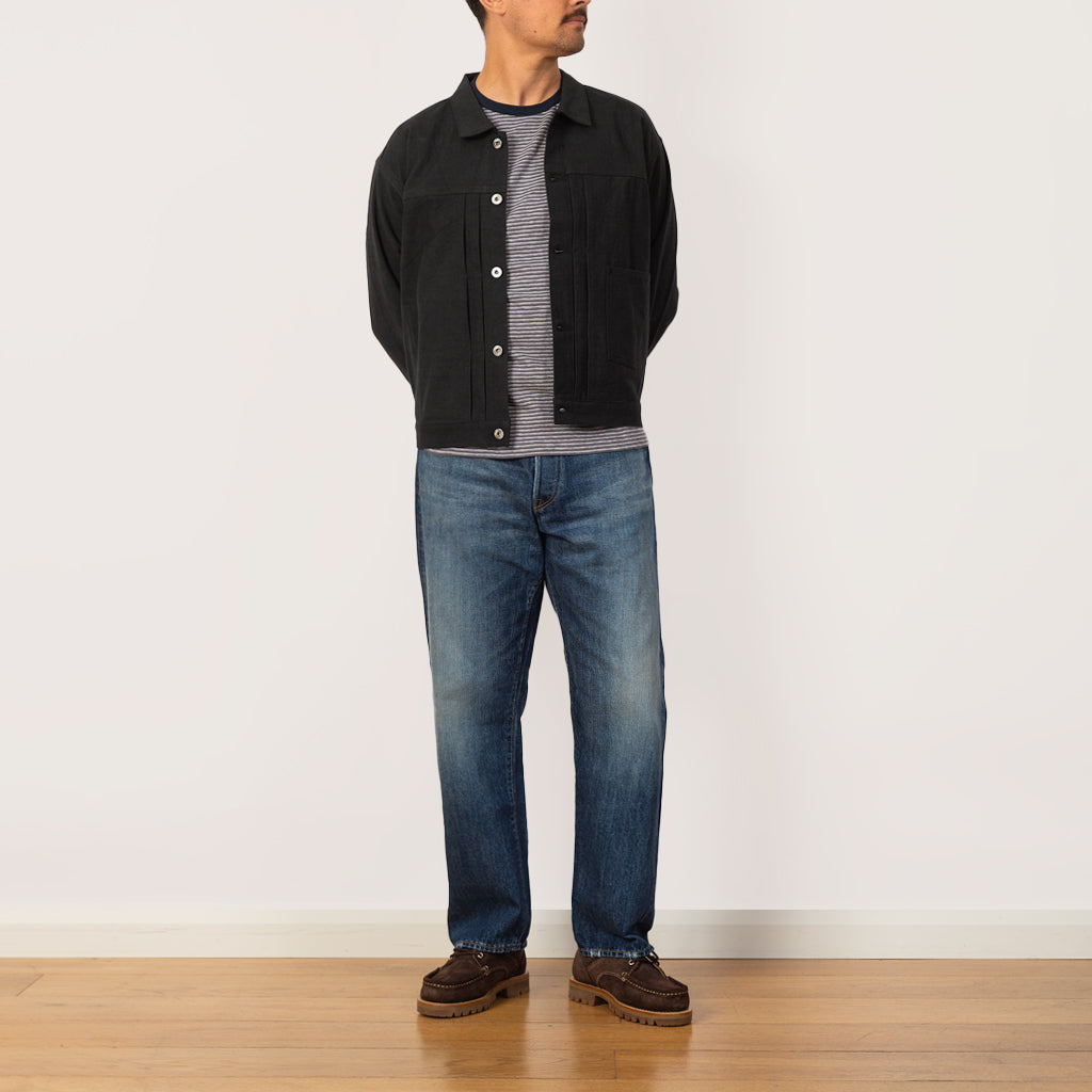 Buckle Backed Jacket - Black
