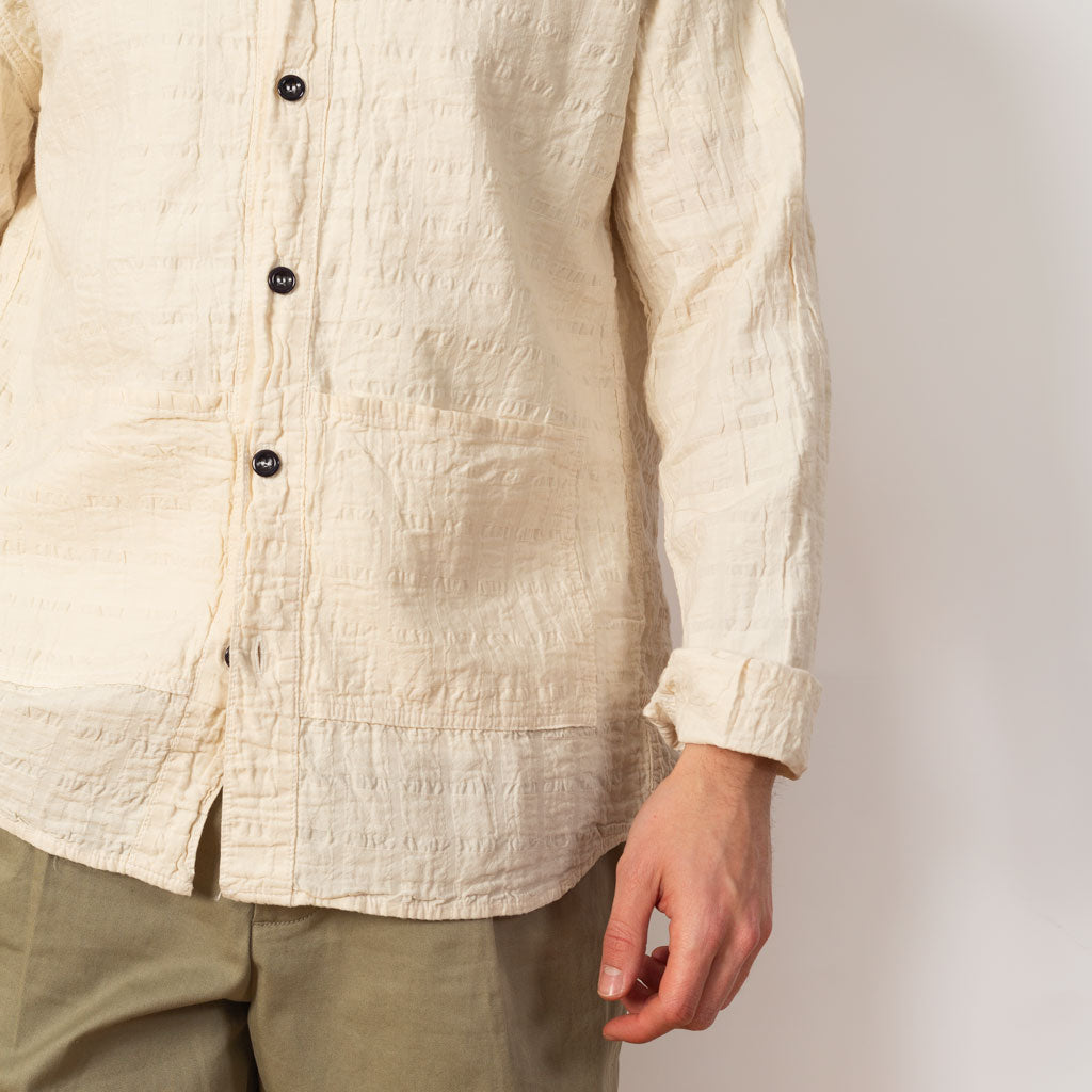 Flipped Collar Shirt - Rinsed