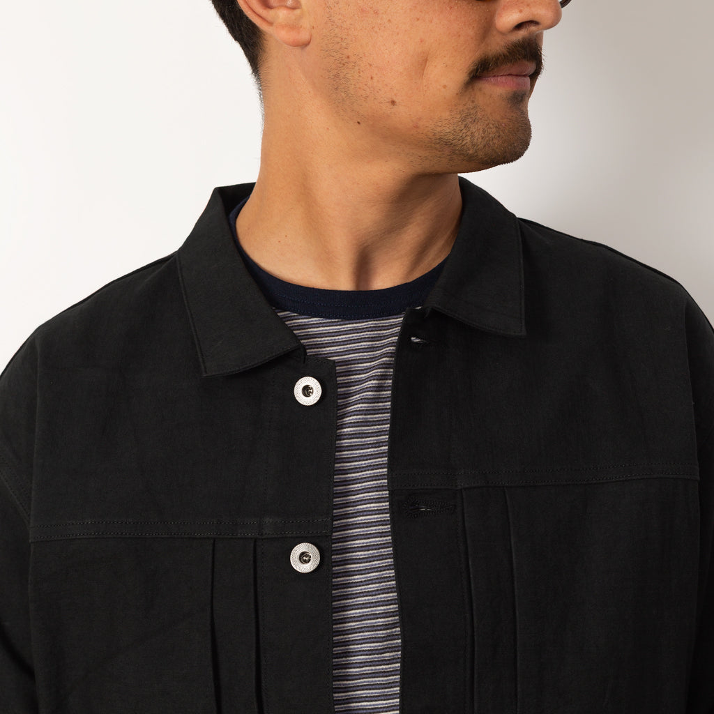 Buckle Backed Jacket - Black