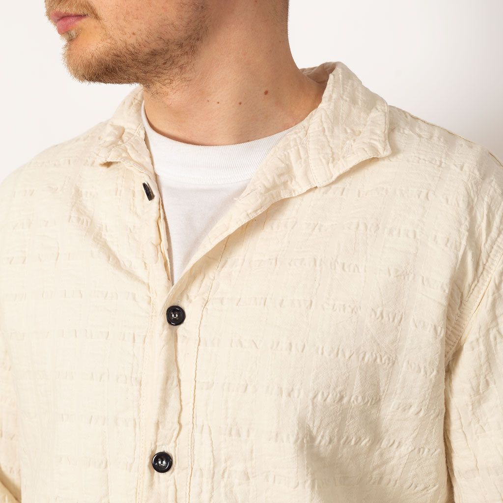 Flipped Collar Shirt - Rinsed