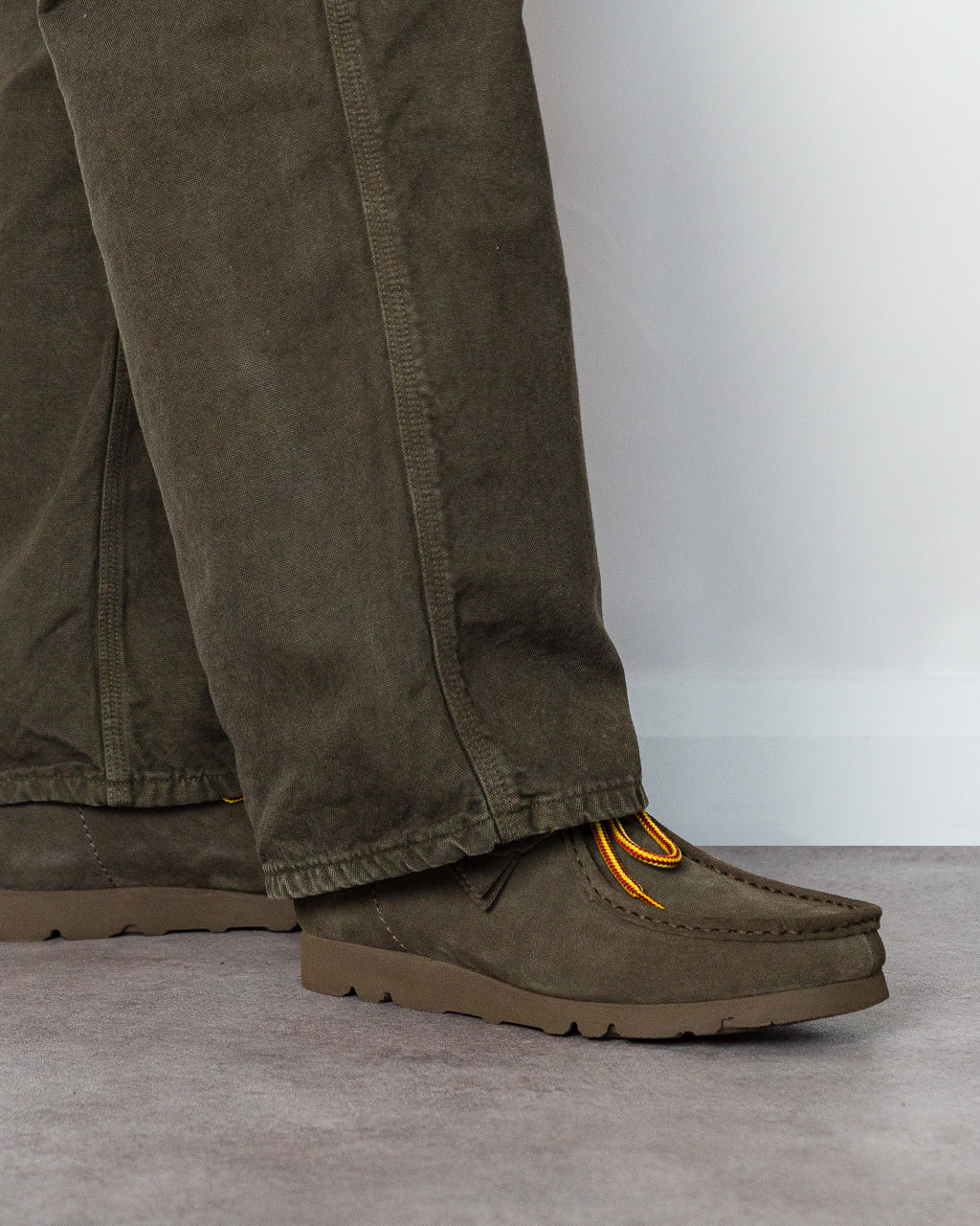 Wallabee GTX - Olive Suede