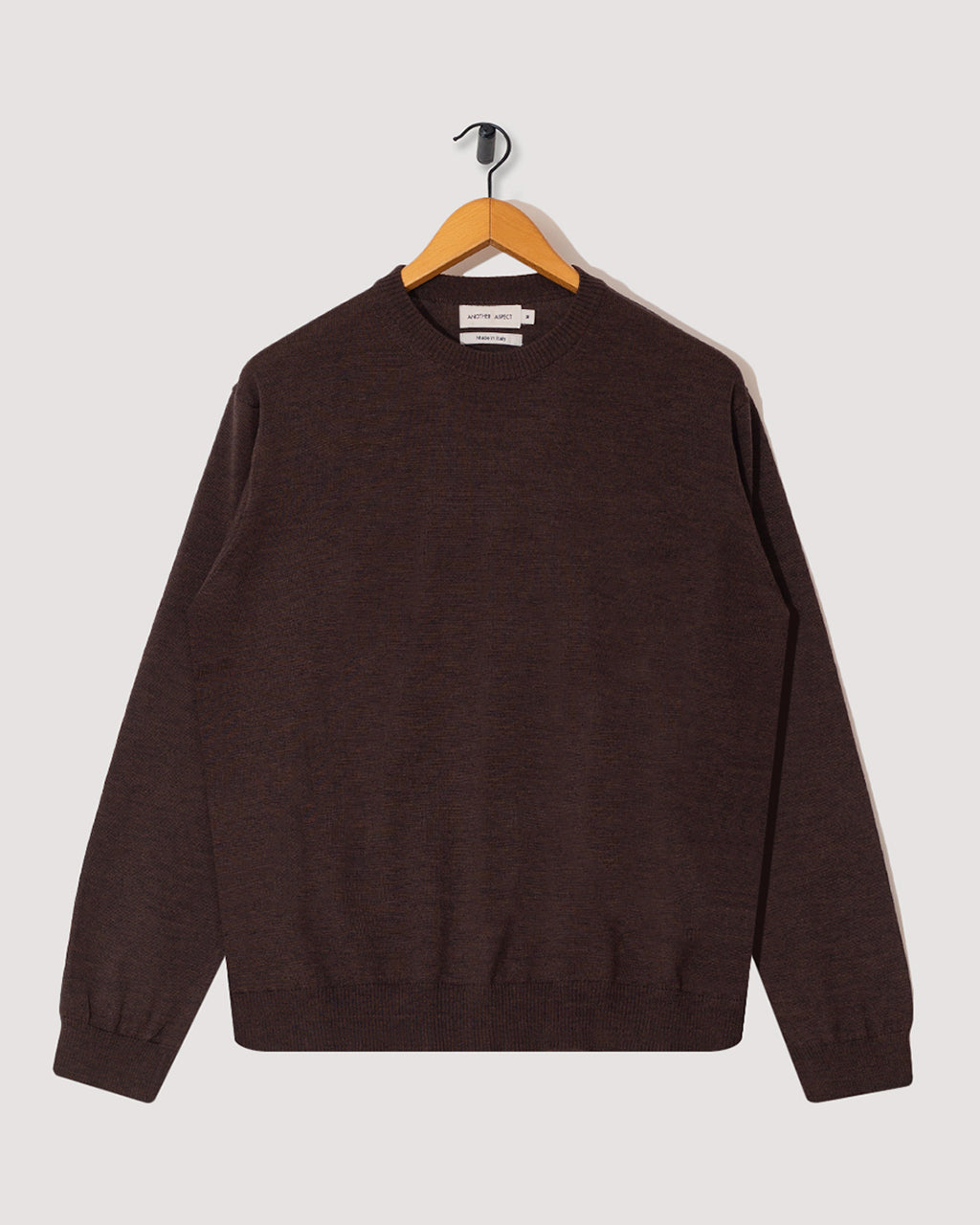 Another Sweater 5.0 - Brown Melange | Another Aspect | Peggs & son.