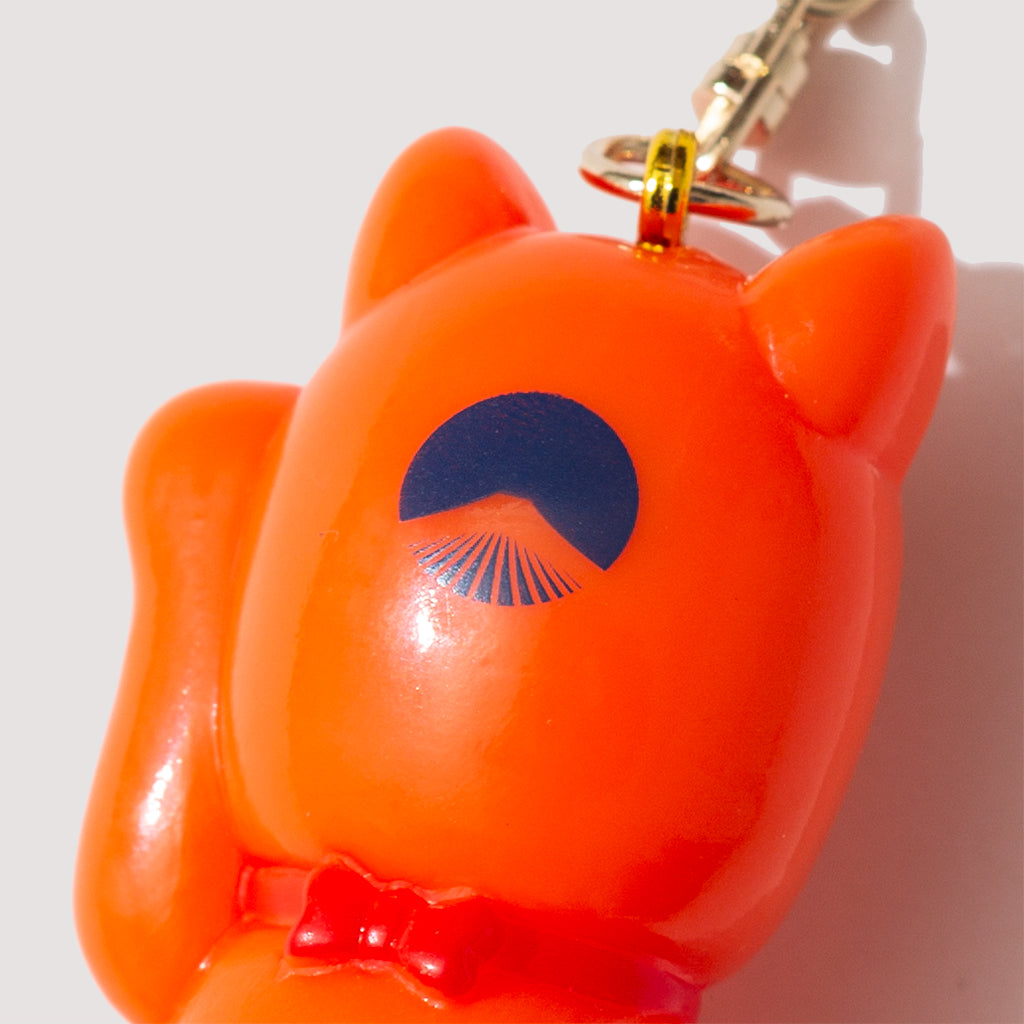 Kewpie Doll Keychain - Orange