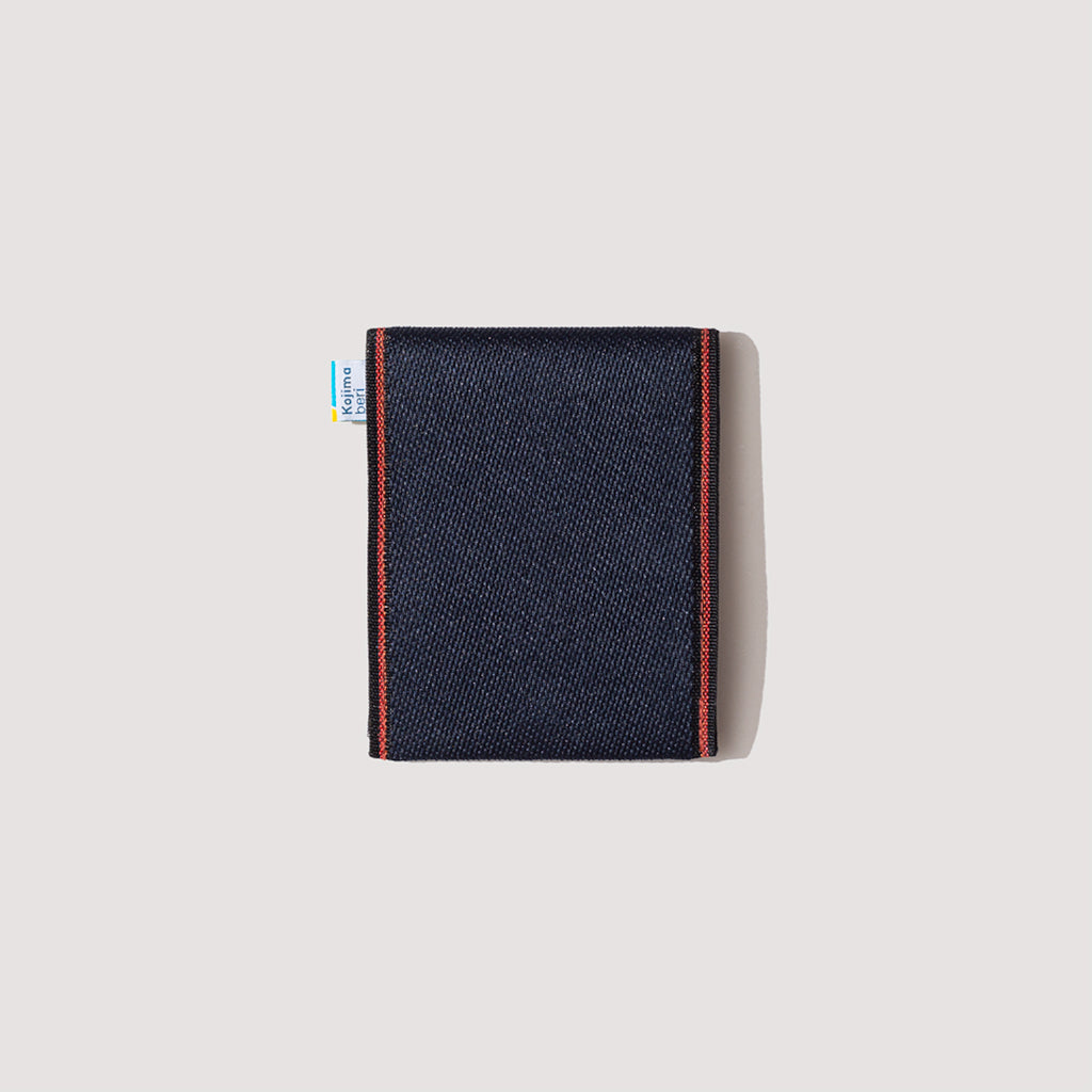 Takata Card Case - Navy/White