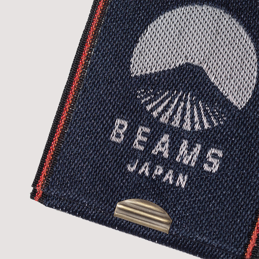 Takata Card Case - Navy/White