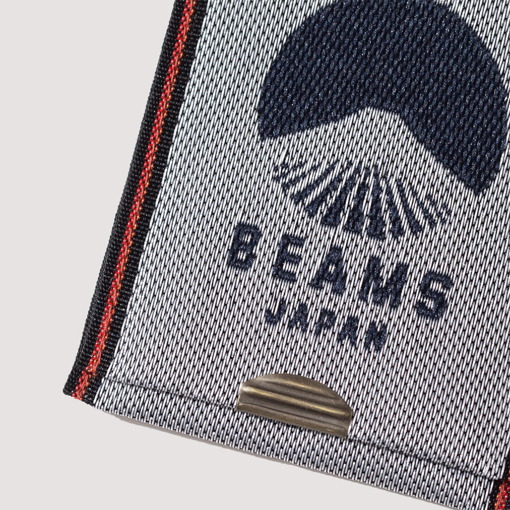 Beams Japan X Takata Card Case - White/Navy