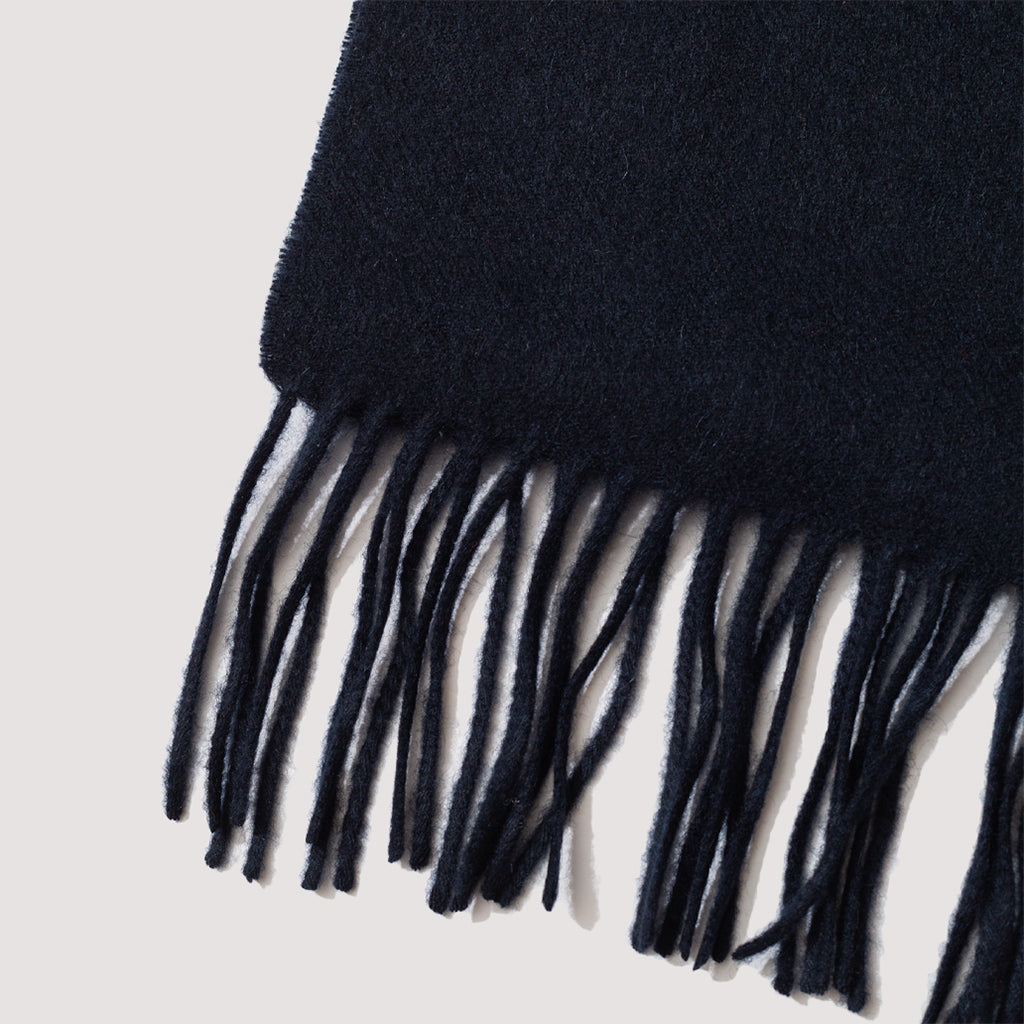 Cashmere Scarf - Navy