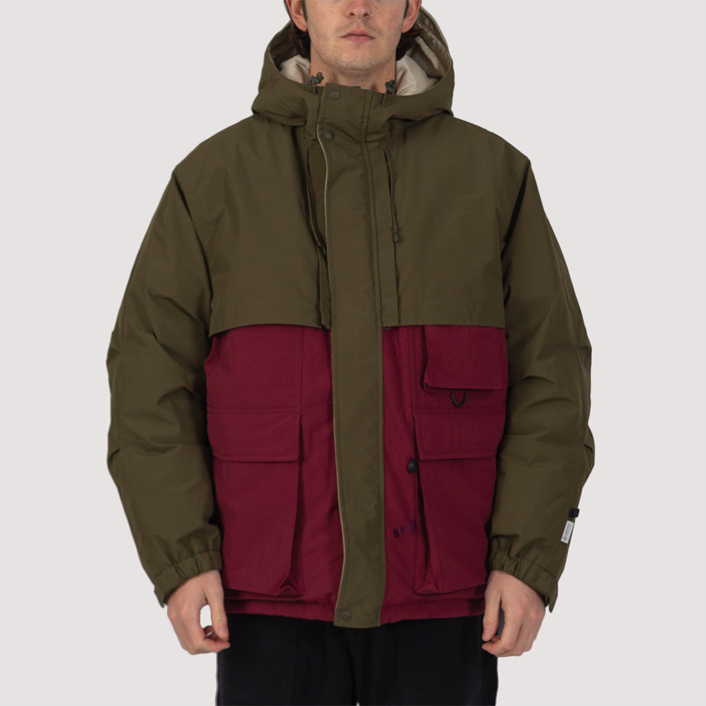 Tech Logger Mountain Down Parka - Military Olive