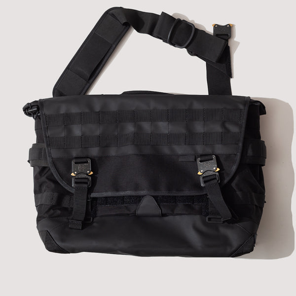 NXL Medium Messenger Tech-Line - Black | Bagjack | Peggs & Son.
