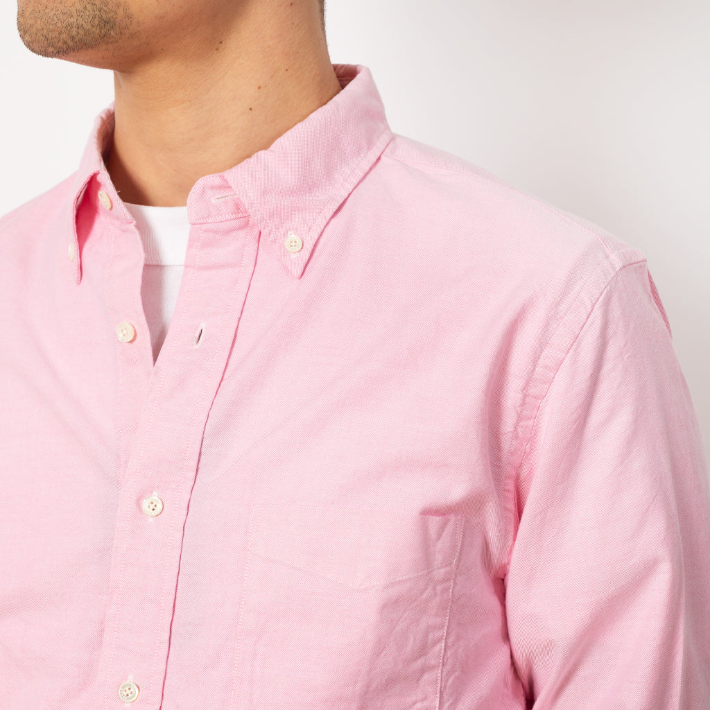 Button Down Oxford Shirt - Pink