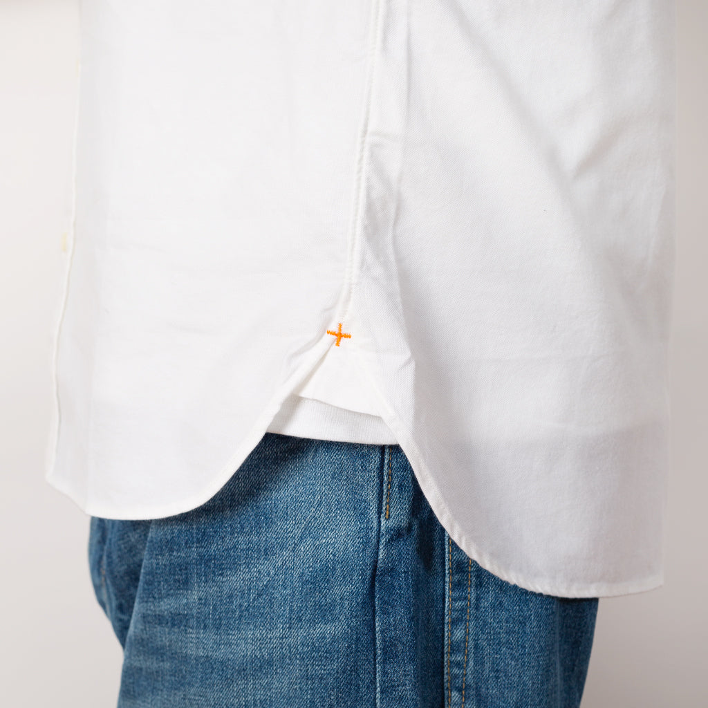 Button Down Oxford Shirt - White