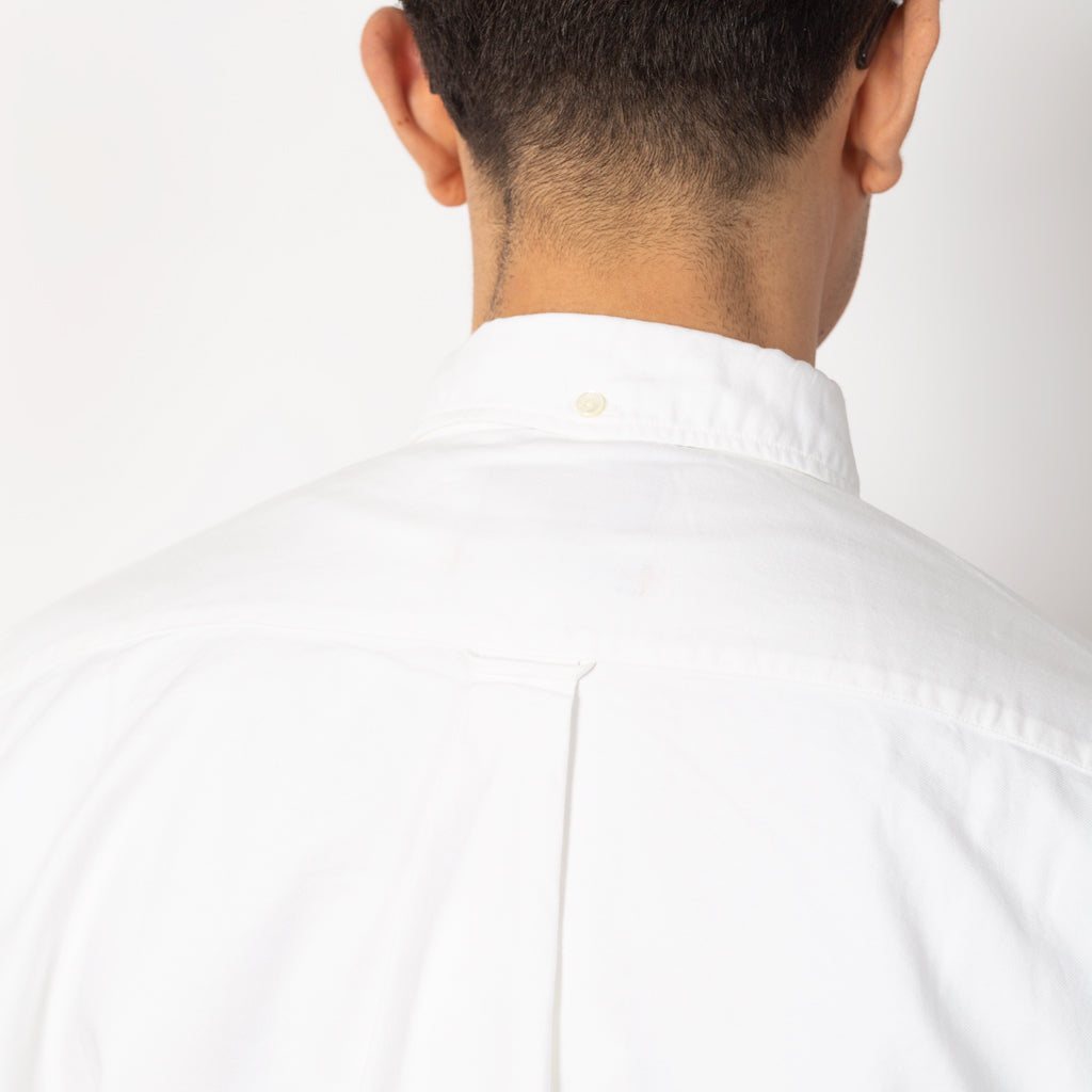 Button Down Oxford Shirt - White