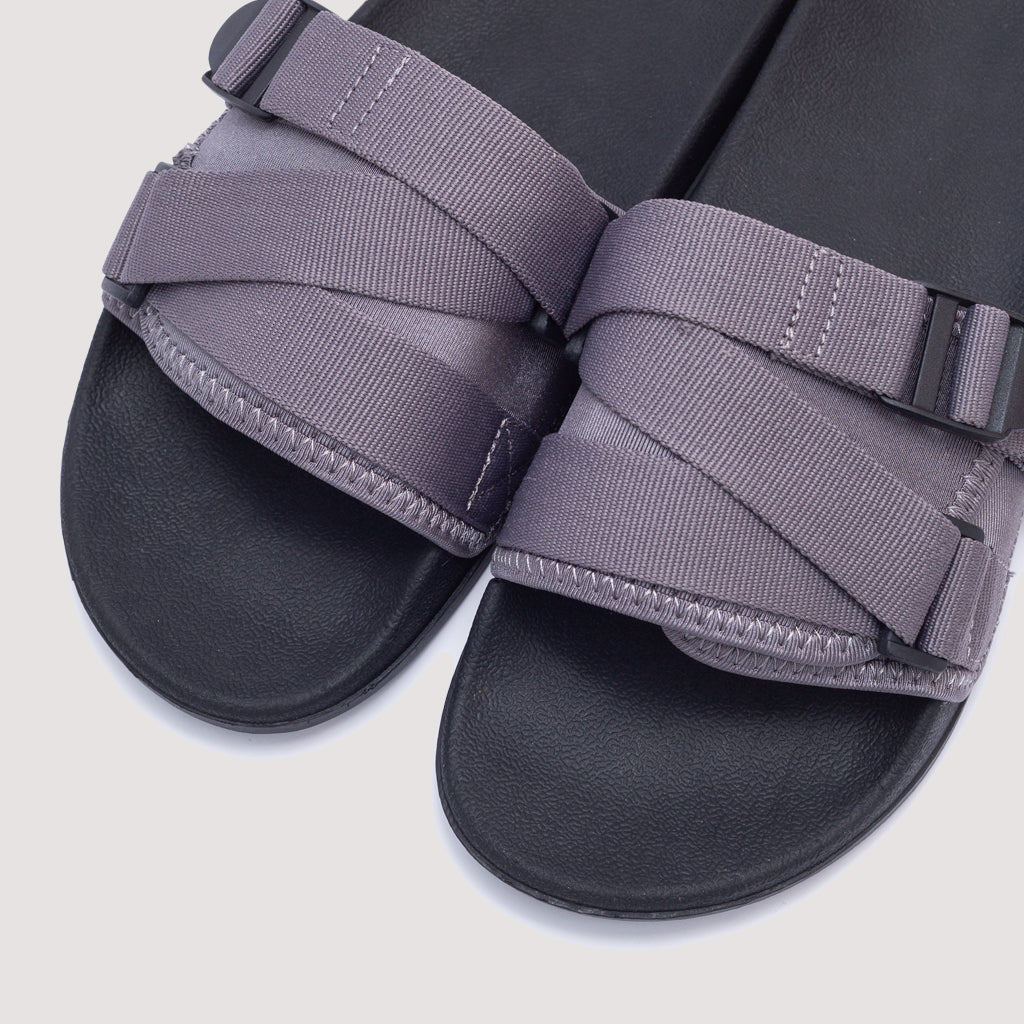 Slide Sandals - Grey