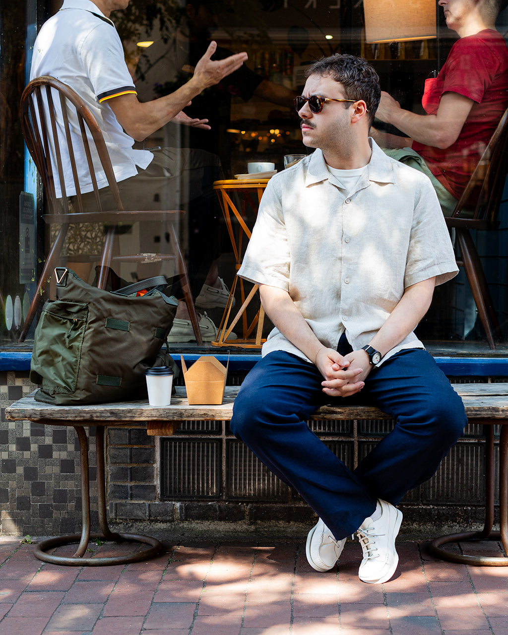 Man wearing NN07 Clothing
