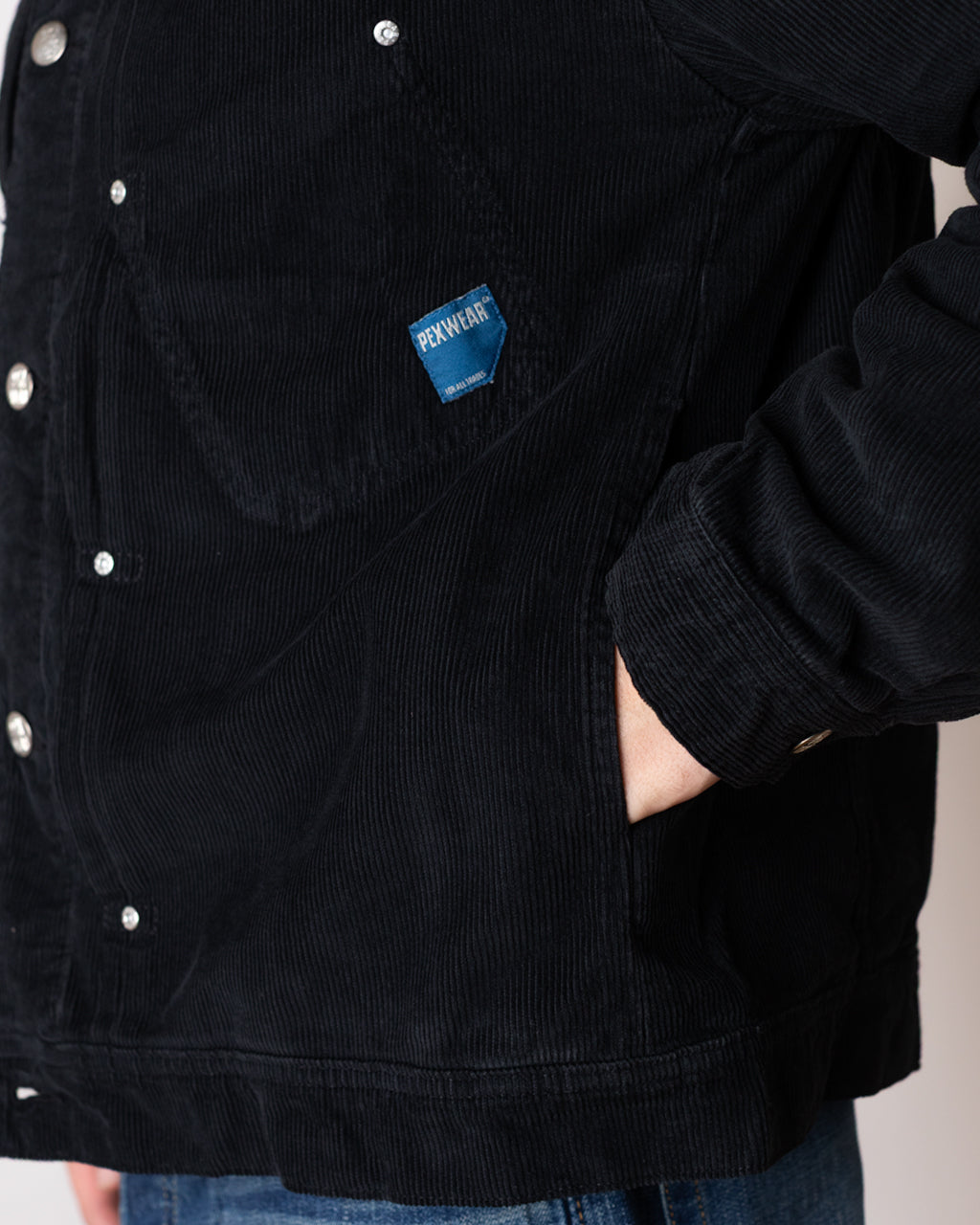 Trucker Jacket - Black Cord