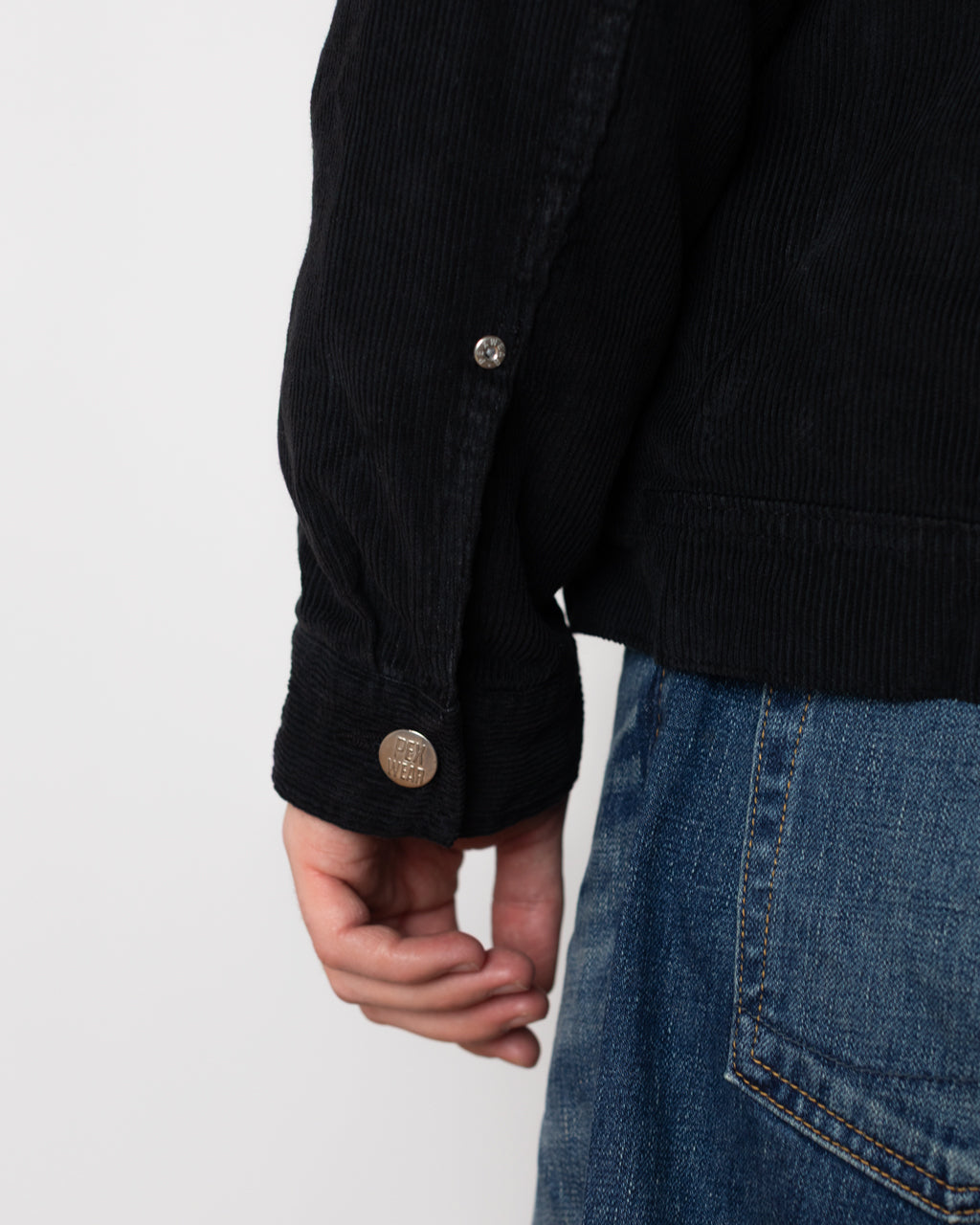 Trucker Jacket - Black Cord