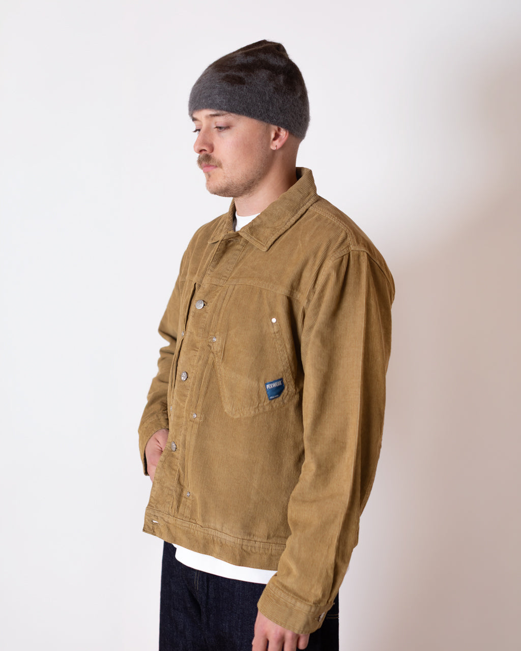 Trucker Jacket - Sand Cord