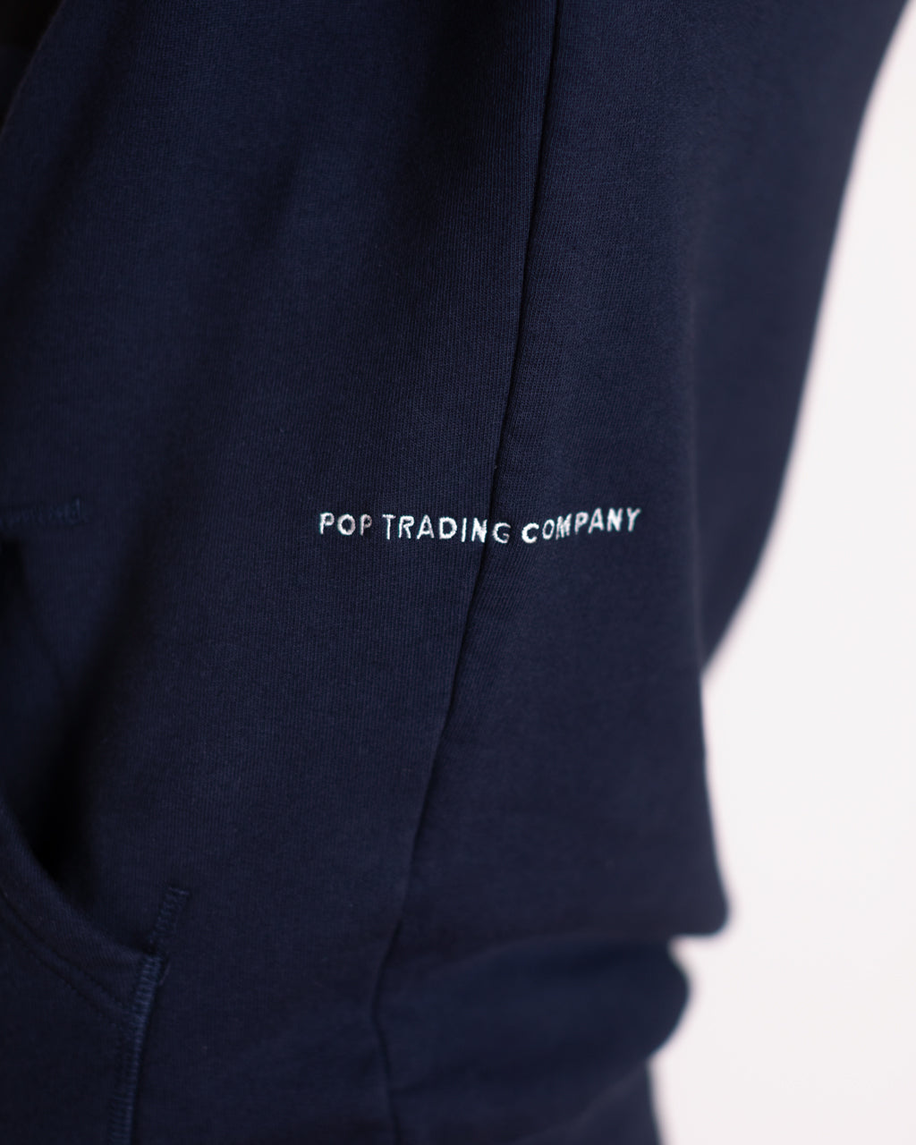 Applique Hoodie - Navy