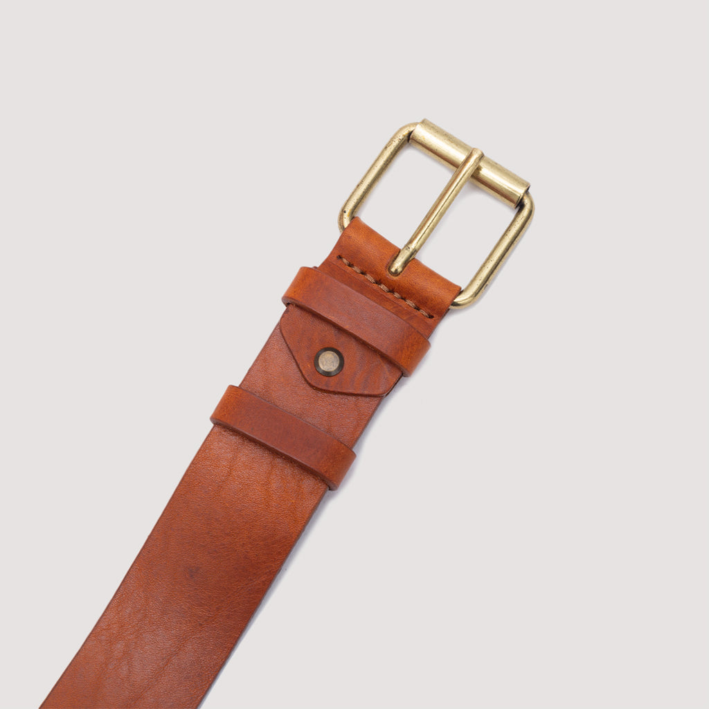 Pedersson Leather Belt - Toffee Brown