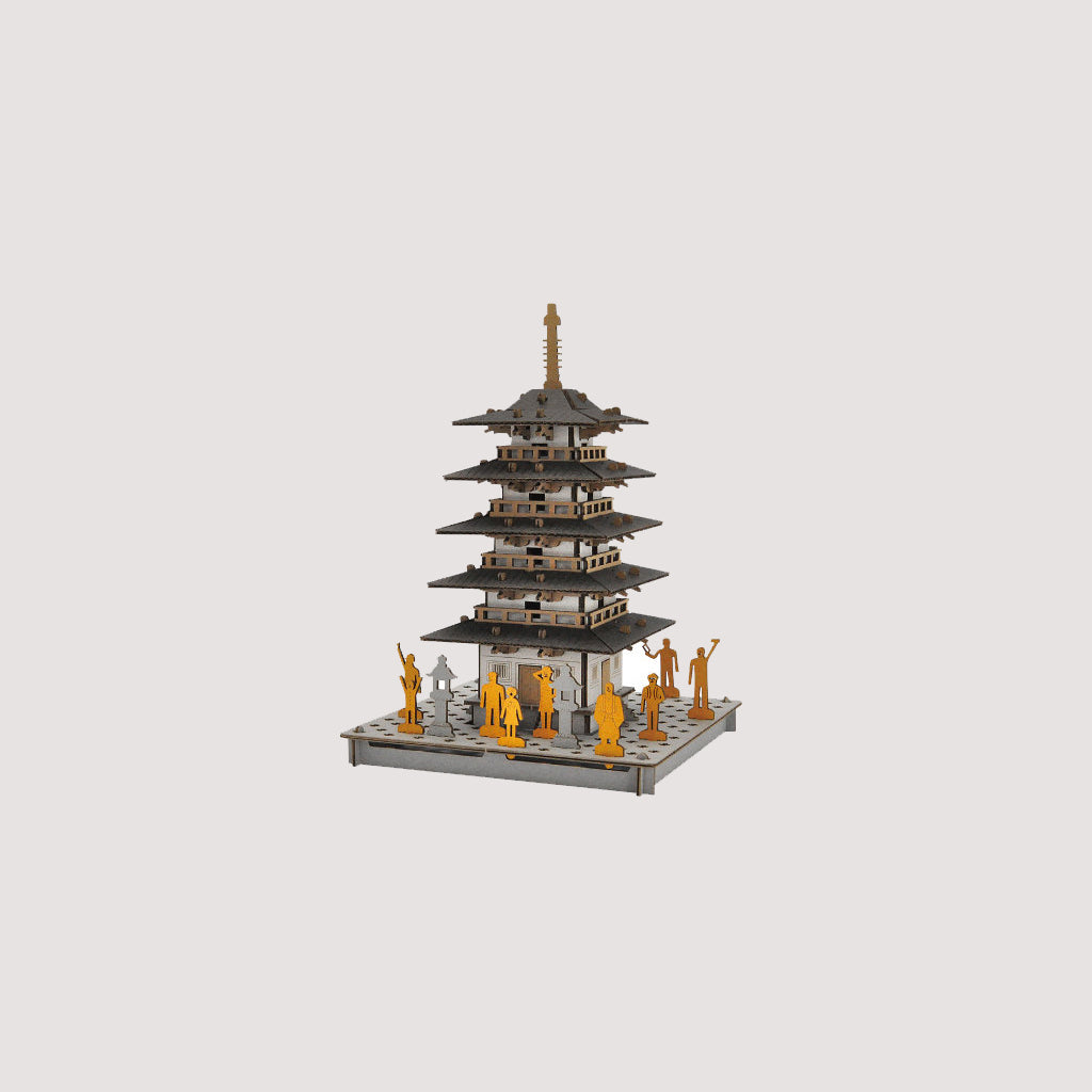 Paper Craft - The Five-Story Pagoda