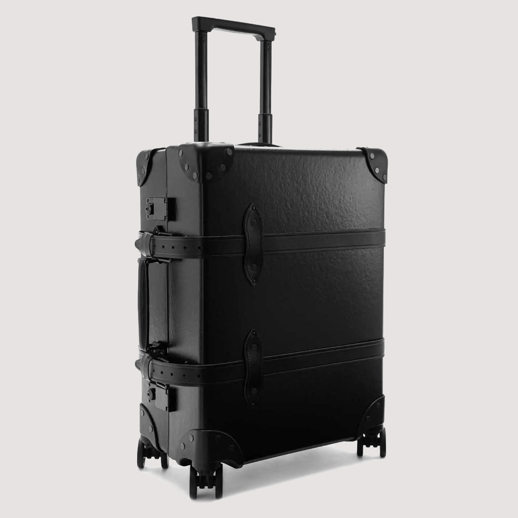 Centenary Four Wheel Carry-On Case - Black/Black/Black