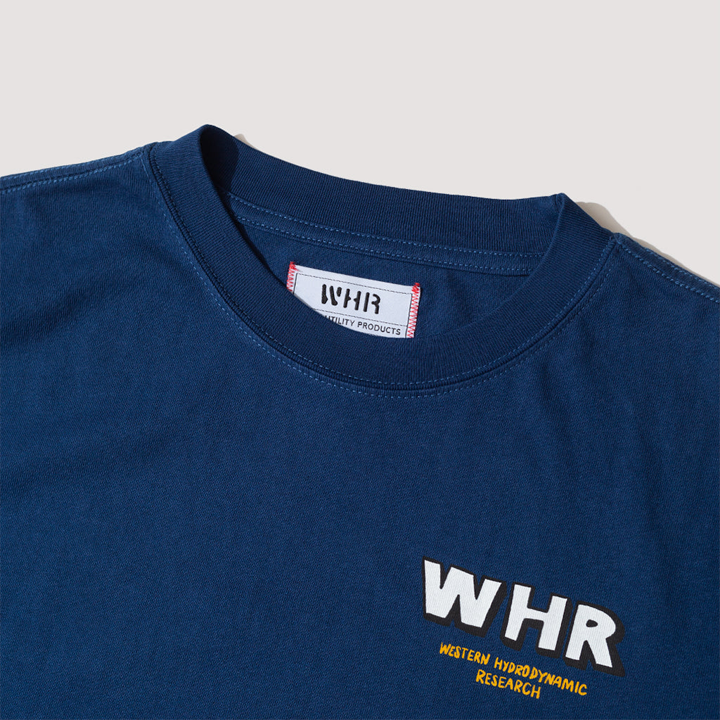 Wobbly Worker Tee - Navy