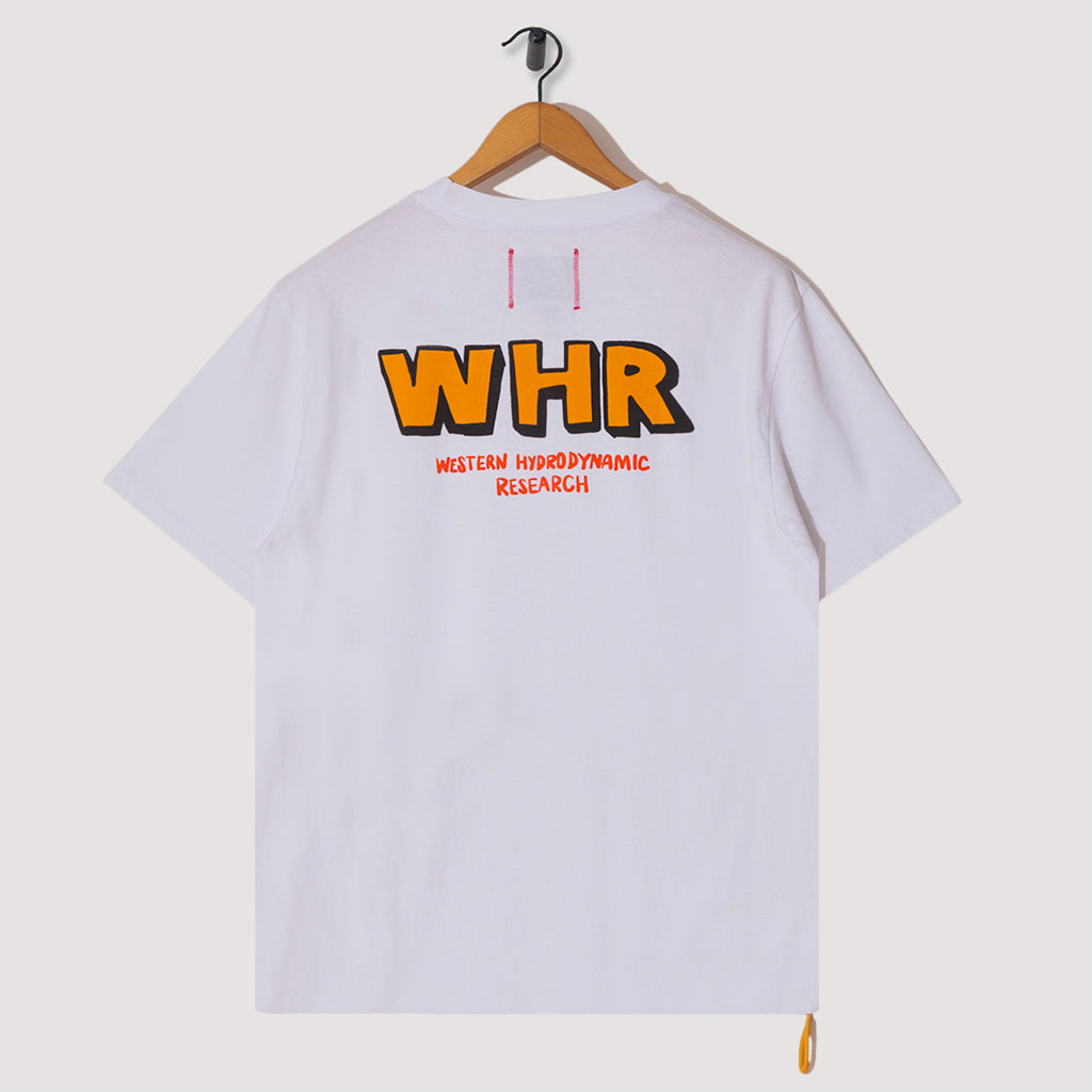 Wobbly Worker Tee - White