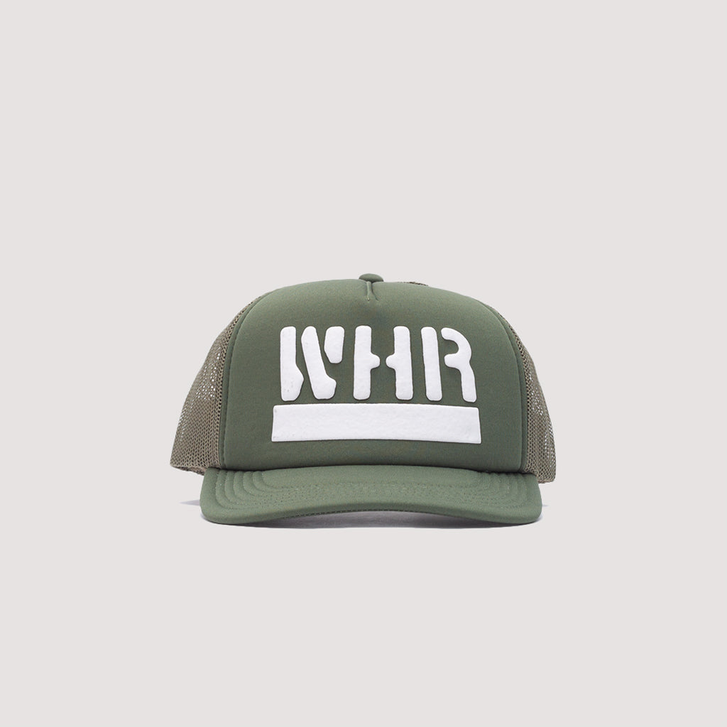 Stencil Bar Cap - Khaki