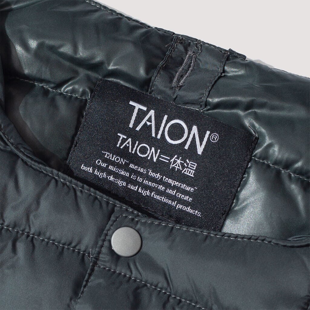 Crew Neck Vest - Charcoal