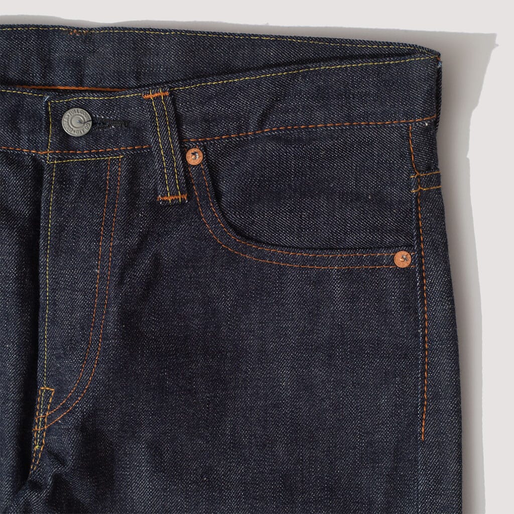 1109 Slim Denim 13.7oz - Indigo Blue