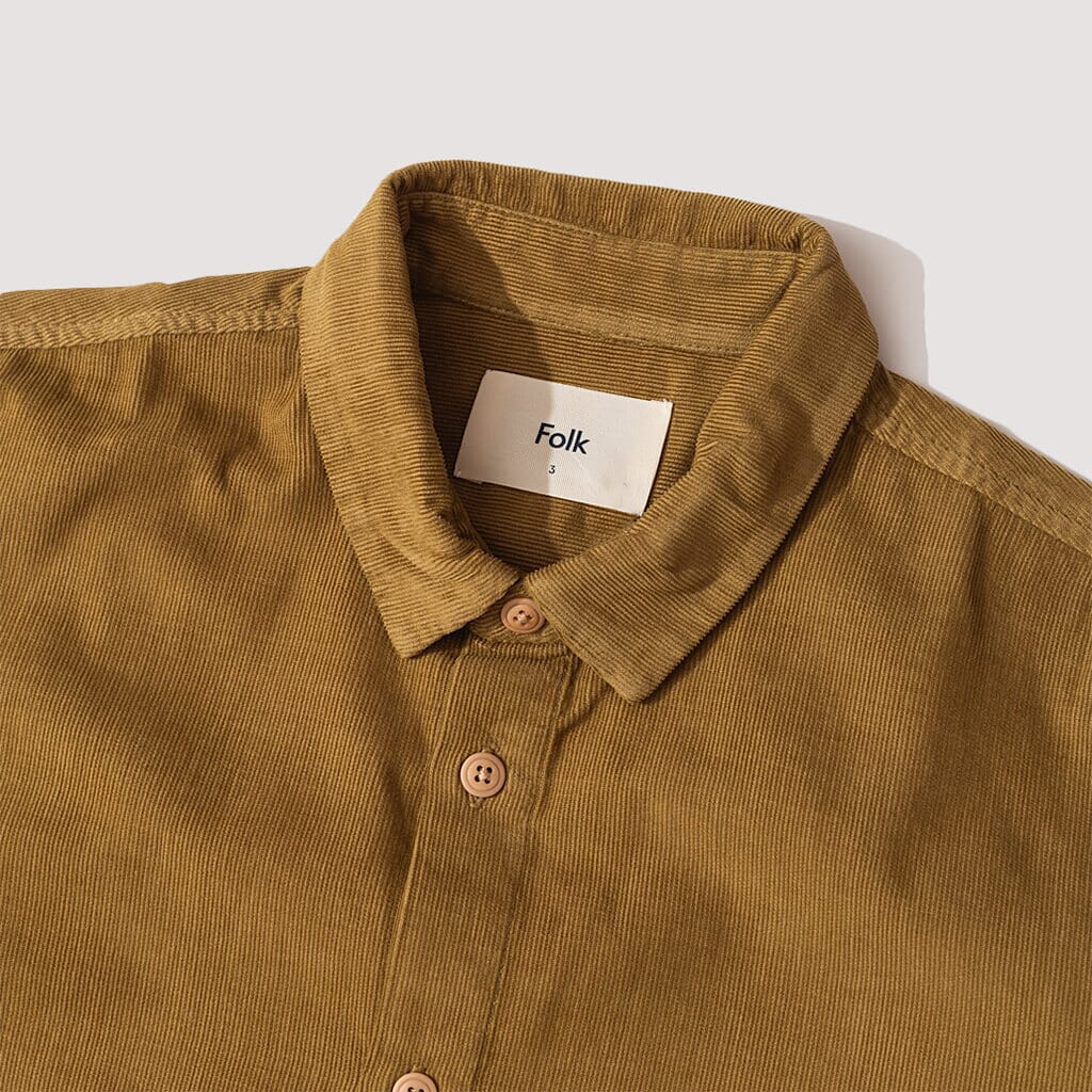 Relaxed Shirt - Tobacco Babycord