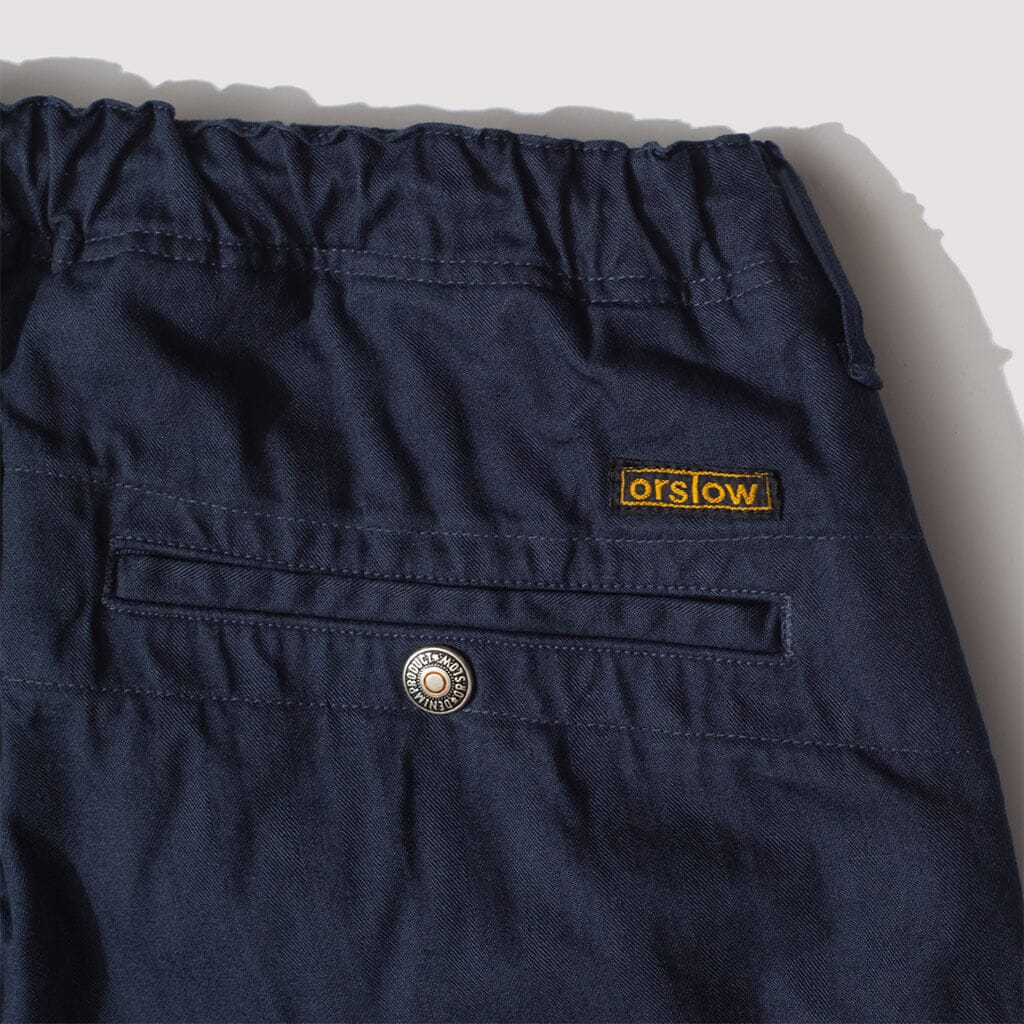 New Yorker Pant - Navy Herringbone (Exclusive)