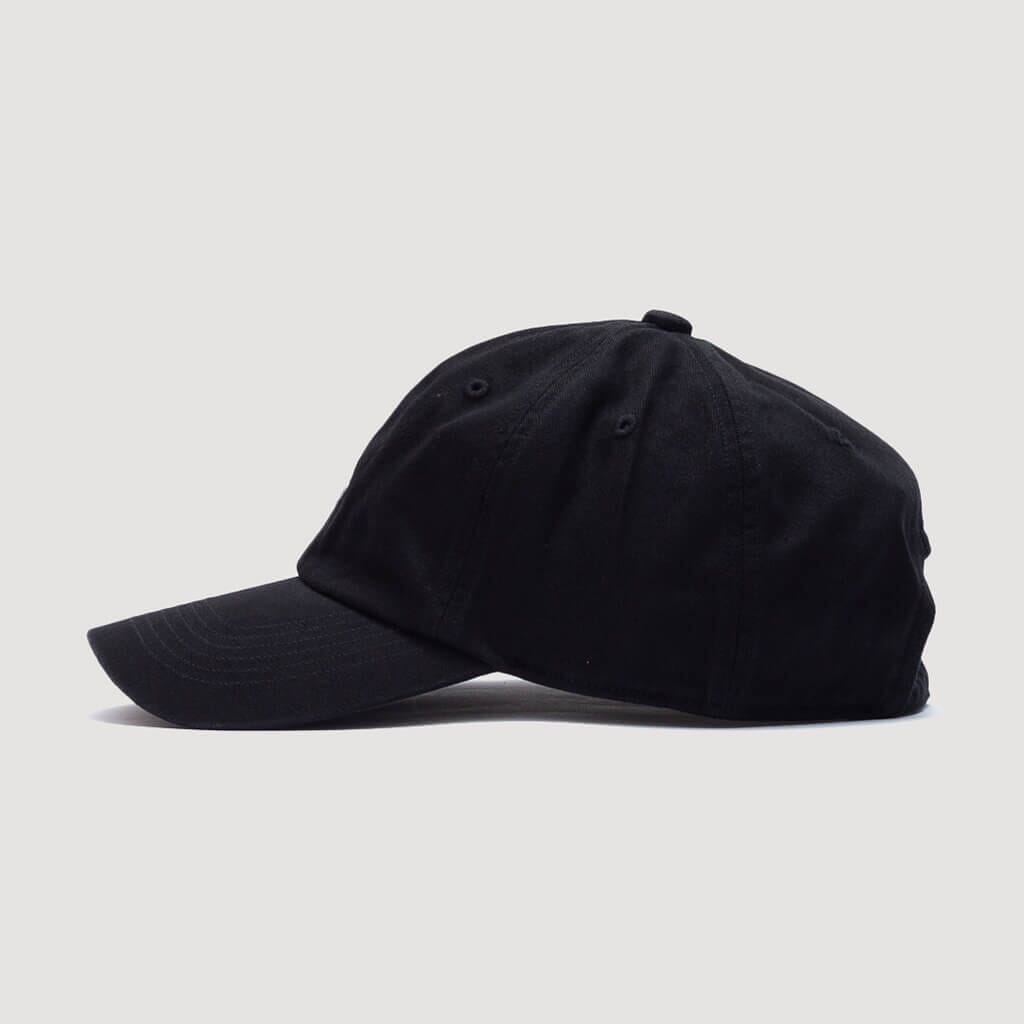 6 Panel Cap - Black