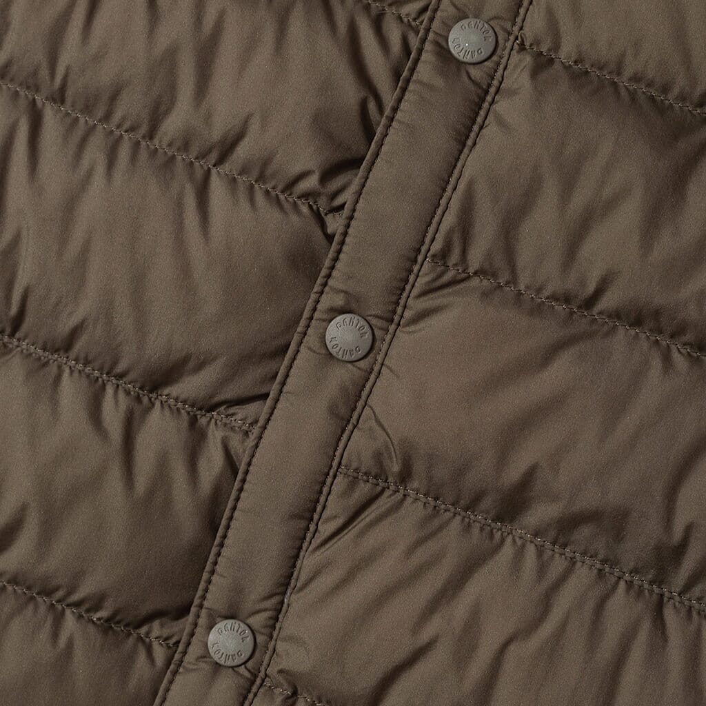 Down Crewneck Vest - Olive